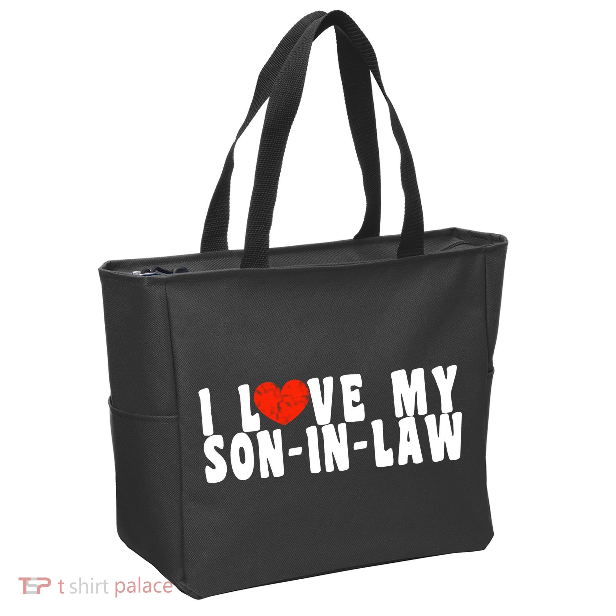 I Love My SonInLaw Tote Bag