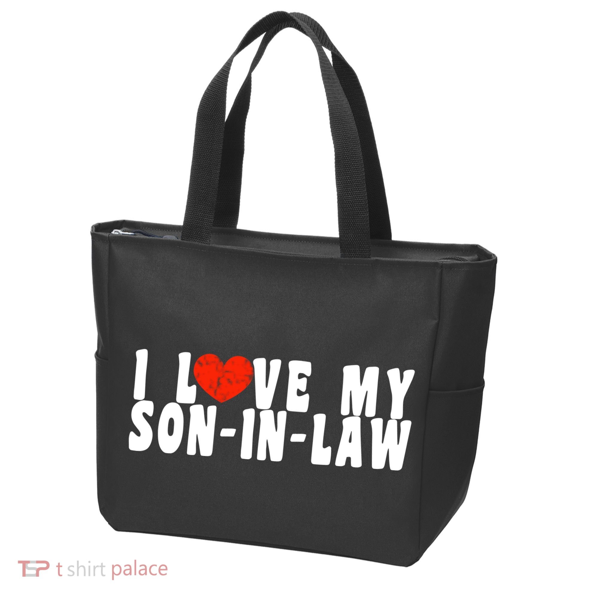 I Love My SonInLaw Tote Bag
