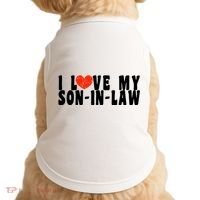 I Love My SonInLaw Doggie Tank thumb 0