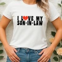 I Love My SonInLaw Women's T-Shirt thumb 2