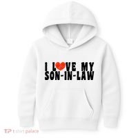 I Love My SonInLaw Kids Hoodie thumb 0
