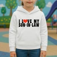 I Love My SonInLaw Kids Hoodie thumb 3