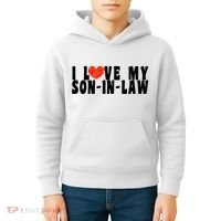 I Love My SonInLaw Kids Hoodie thumb 4