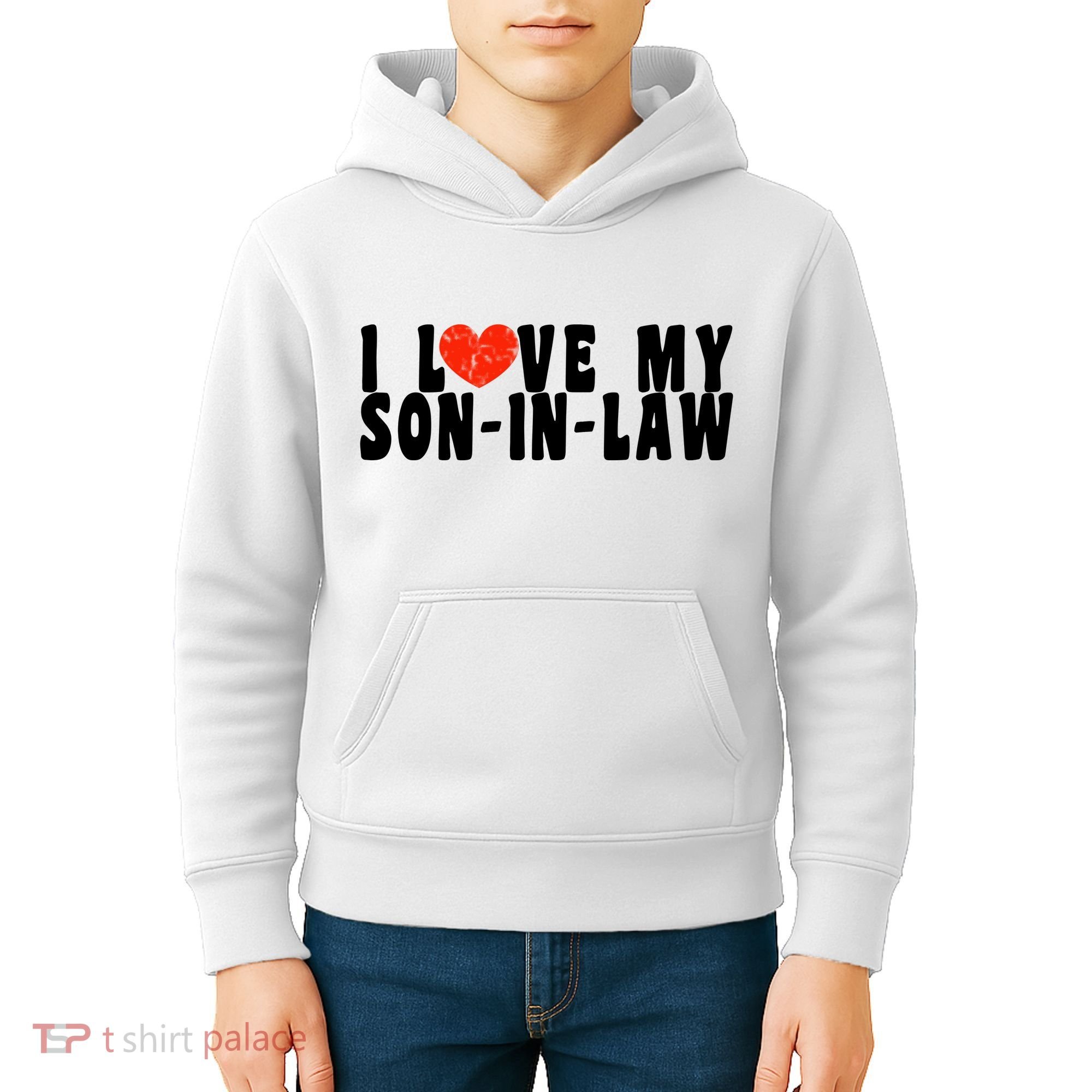 I Love My SonInLaw Kids Hoodie