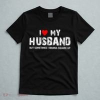 I Love My Husband But Sometimes I Wanna Square Up T-Shirt thumb 5