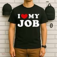 I Love My Job I Heart My Job T-Shirt thumb 6