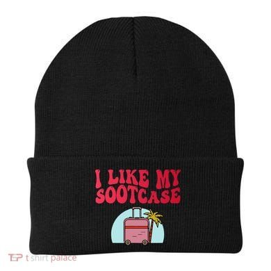 I Like My Sootcase Suitcase Beanie