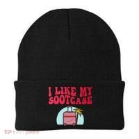 I Like My Sootcase Suitcase Beanie thumb 0