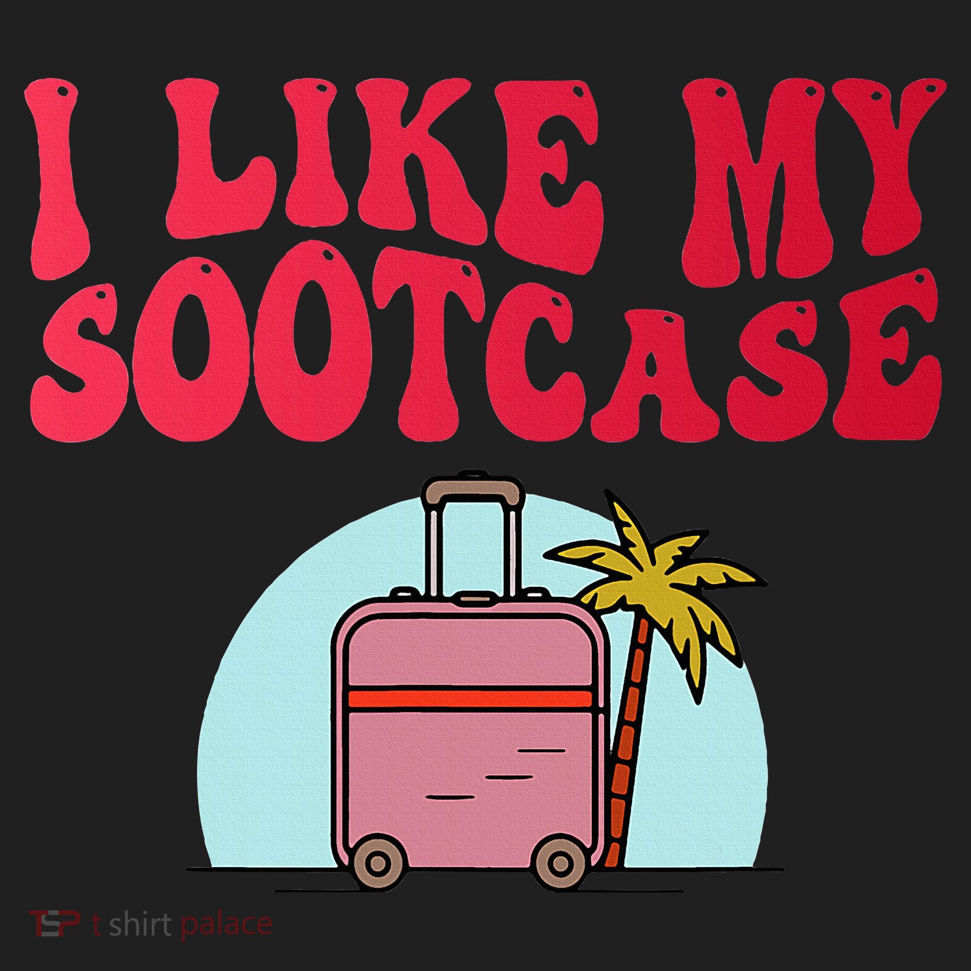I Like My Sootcase Suitcase Beanie