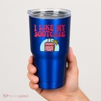 I Like My Sootcase Suitcase Tumbler thumb 2