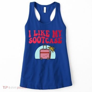 I Like My Sootcase Suitcase Women's Tank Top