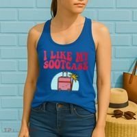 I Like My Sootcase Suitcase Women's Tank Top thumb 2
