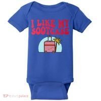 I Like My Sootcase Suitcase Baby Bodysuit thumb 0