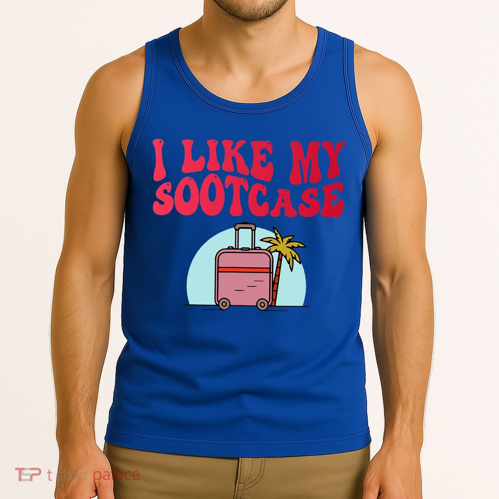 I Like My Sootcase Suitcase Tank Top