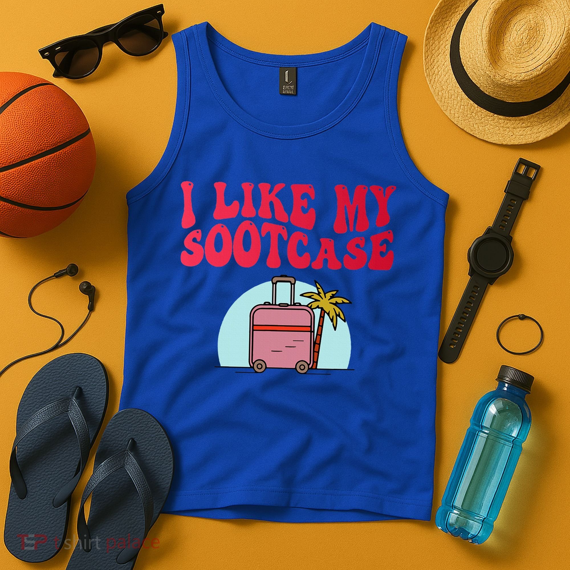I Like My Sootcase Suitcase Tank Top