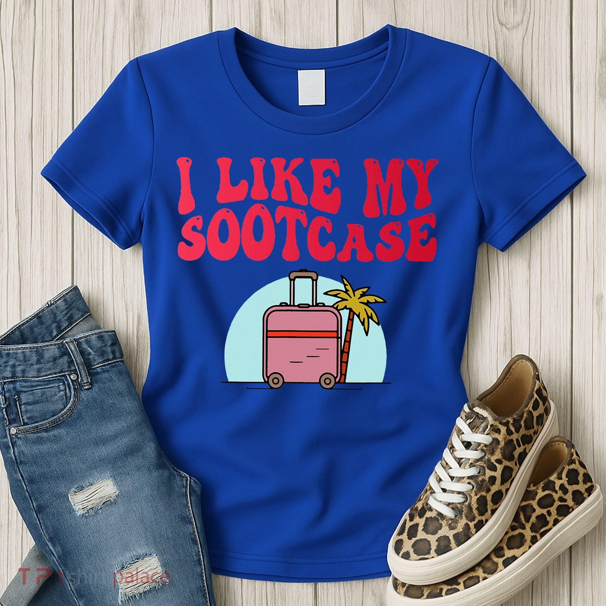 I Like My Sootcase Suitcase Women's T-Shirt