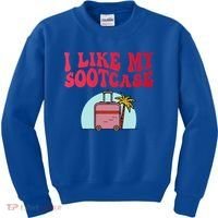 I Like My Sootcase Suitcase Kids Sweatshirt thumb 0