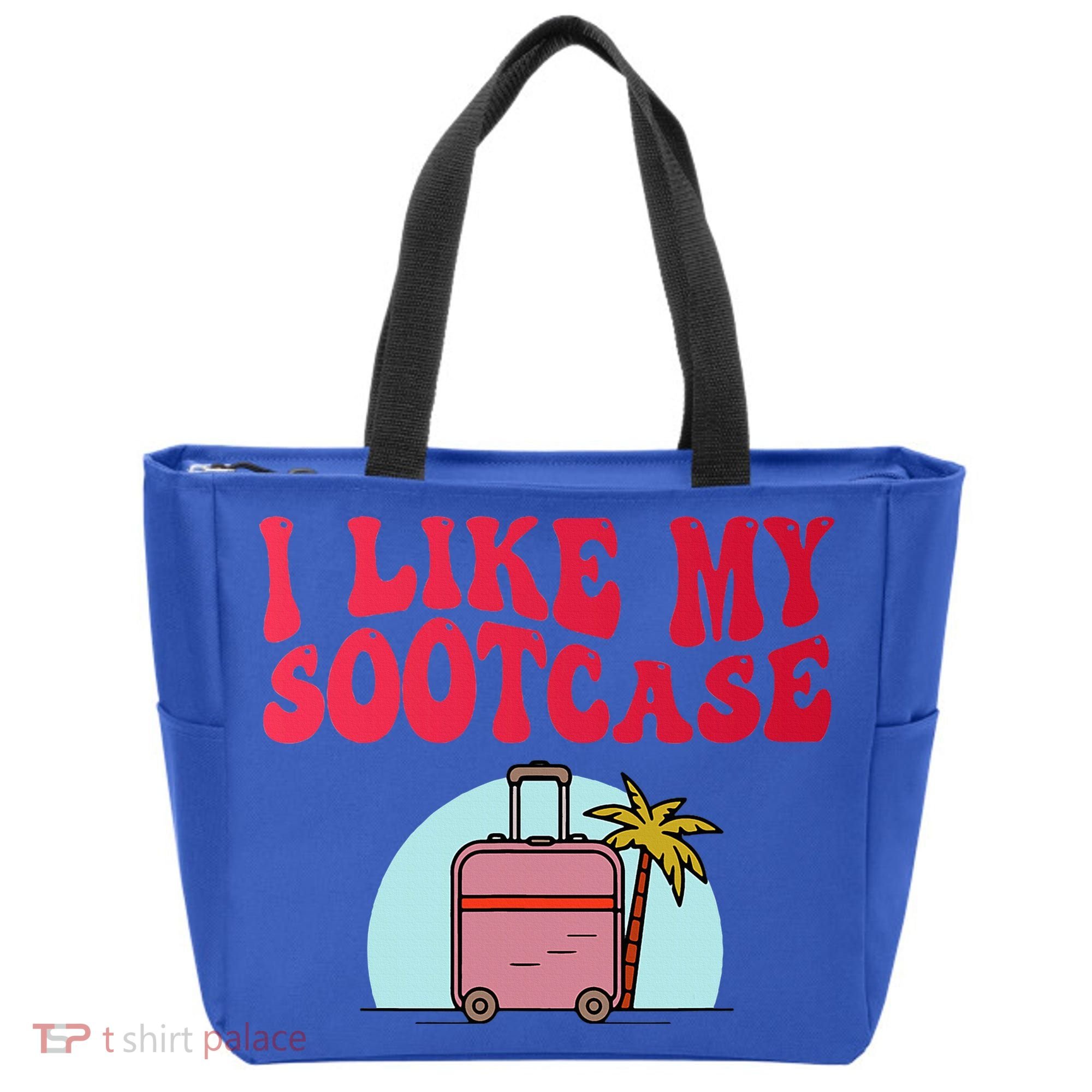 I Like My Sootcase Suitcase Tote Bag