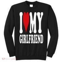 I Love My Girlfriend Gf I Heart My Girlfriend GF Sweatshirt thumb 0