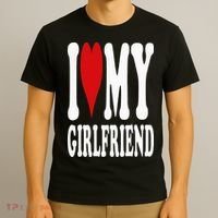 I Love My Girlfriend Gf I Heart My Girlfriend GF T-Shirt thumb 3