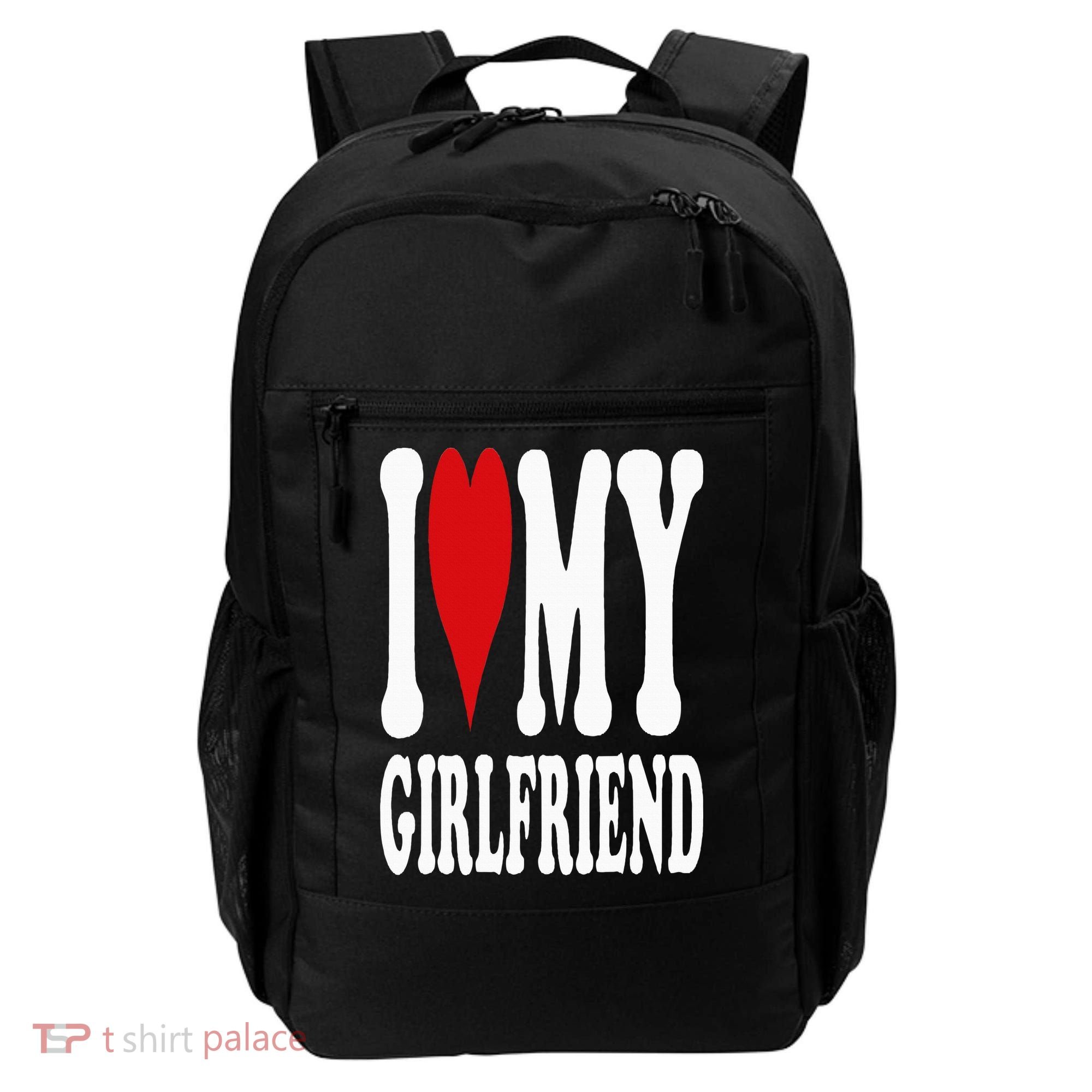 I Love My Girlfriend Gf I Heart My Girlfriend GF Backpack