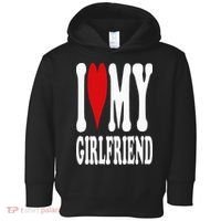 I Love My Girlfriend Gf I Heart My Girlfriend GF Toddler Hoodie thumb 0