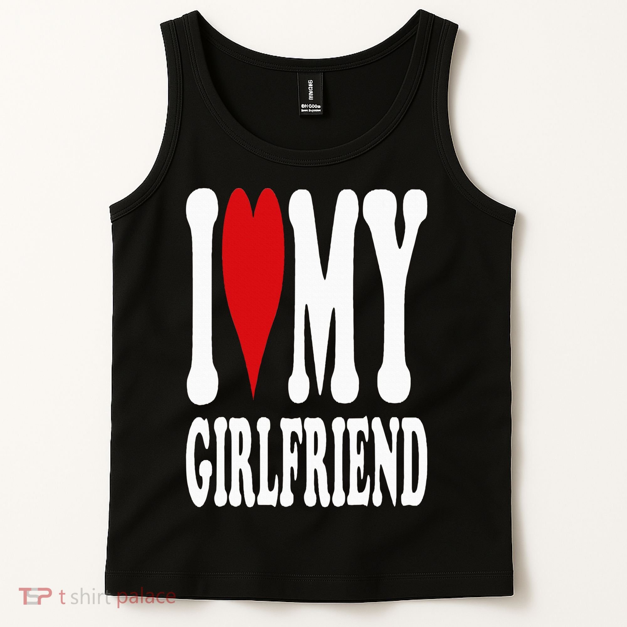 I Love My Girlfriend Gf I Heart My Girlfriend GF Tank Top