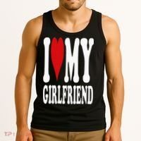 I Love My Girlfriend Gf I Heart My Girlfriend GF Tank Top thumb 3