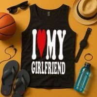 I Love My Girlfriend Gf I Heart My Girlfriend GF Tank Top thumb 4