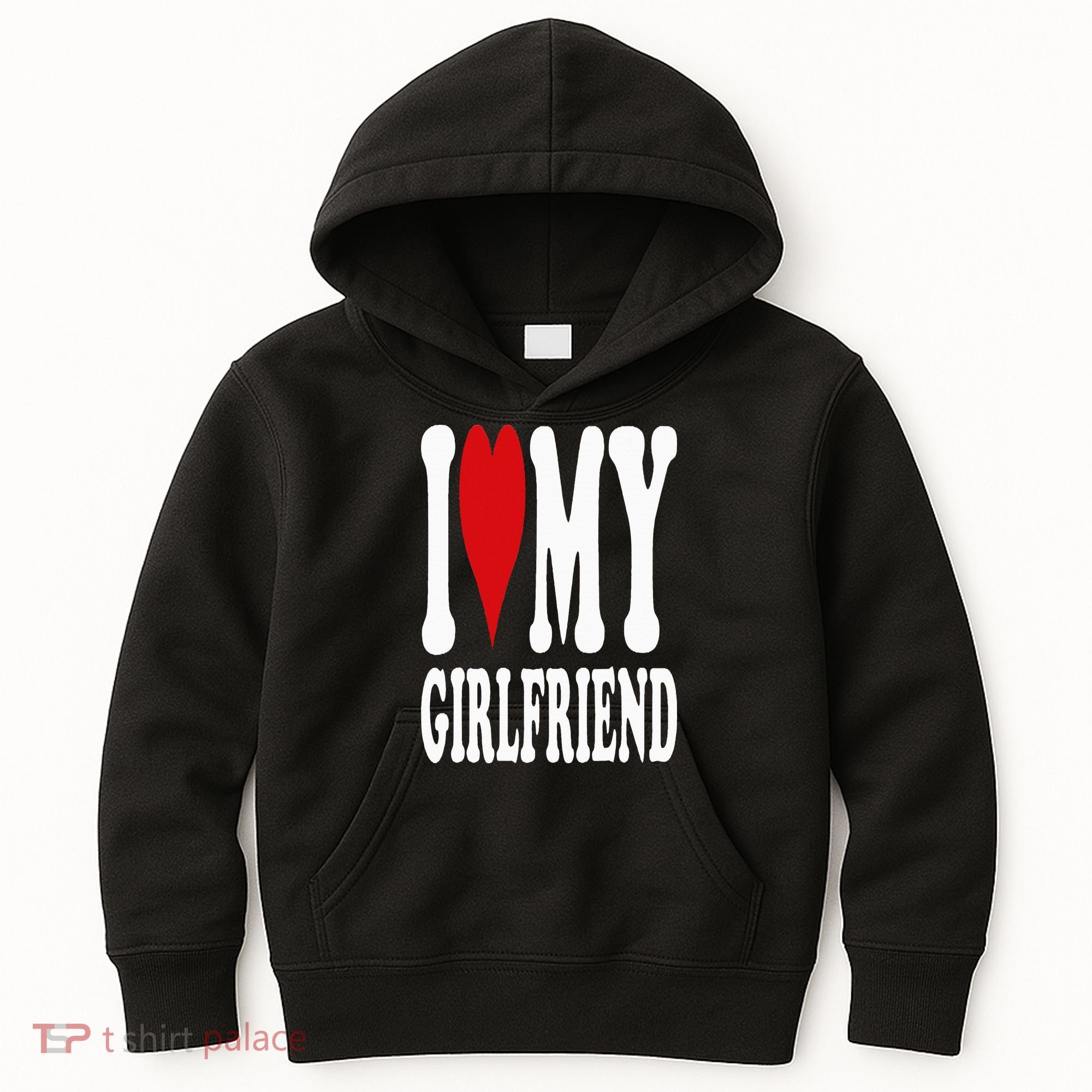 I Love My Girlfriend Gf I Heart My Girlfriend GF Kids Hoodie
