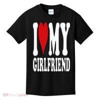 I Love My Girlfriend Gf I Heart My Girlfriend GF Kids T-Shirt thumb 0