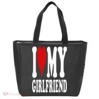I Love My Girlfriend Gf I Heart My Girlfriend GF Tote Bag thumb 0