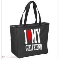 I Love My Girlfriend Gf I Heart My Girlfriend GF Tote Bag thumb 2