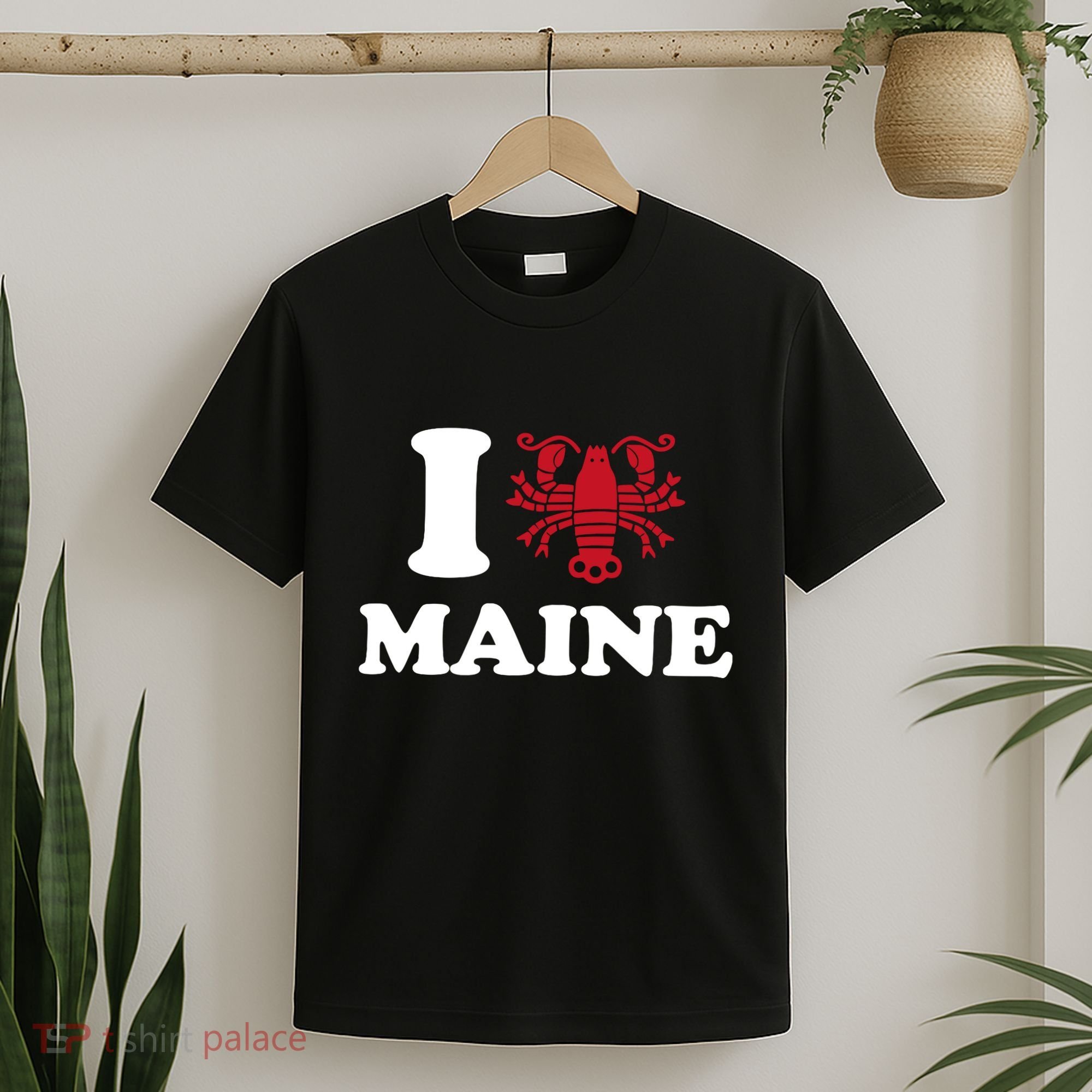 I Love Maine Heart As Lobster T-Shirt