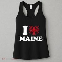 I Love Maine Heart As Lobster Women's Tank Top thumb 3