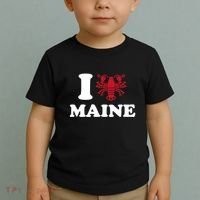 I Love Maine Heart As Lobster Toddler T-Shirt thumb 2