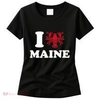 I Love Maine Heart As Lobster Women's T-Shirt thumb 0