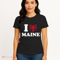 I Love Maine Heart As Lobster Women's T-Shirt thumb 4