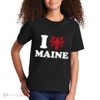 I Love Maine Heart As Lobster Kids T-Shirt thumb 2