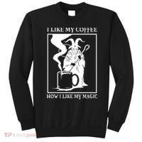 I Like My Coffee How I Like My Magic Sweatshirt thumb 0