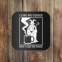 I Like My Coffee How I Like My Magic Coaster thumb 0
