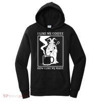I Like My Coffee How I Like My Magic Women's Hoodie thumb 0