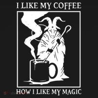 I Like My Coffee How I Like My Magic Women's Tank Top thumb 5