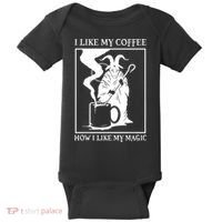 I Like My Coffee How I Like My Magic Baby Bodysuit thumb 0