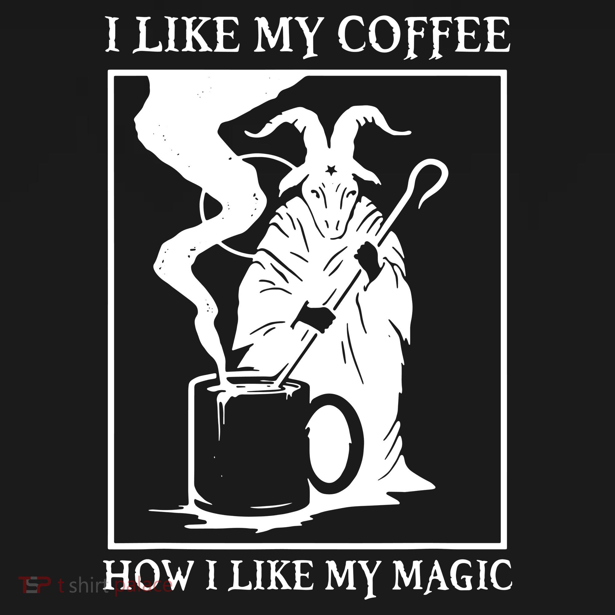 I Like My Coffee How I Like My Magic Toddler Hoodie