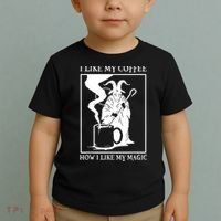 I Like My Coffee How I Like My Magic Toddler T-Shirt thumb 2