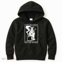 I Like My Coffee How I Like My Magic Kids Hoodie thumb 0