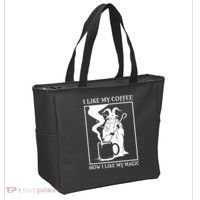 I Like My Coffee How I Like My Magic Tote Bag thumb 2
