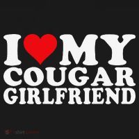 I Love My Cougar Girlfriend I Heart My Cougar Girlfriend Kids Sweatshirt thumb 2