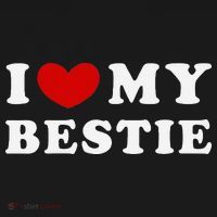 I Love My Bestie I Heart My Bestie Women's Tank Top thumb 5